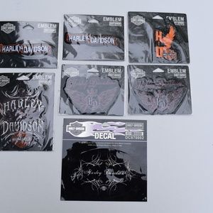 13 pcs Harley-Davidson and Misc Patches